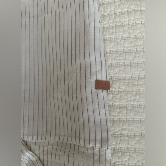 NWOT 🤎🤍 Lunya Resort Linen Silk Romper Jumpsuit Playsuit One Piece - Picture 5 of 9